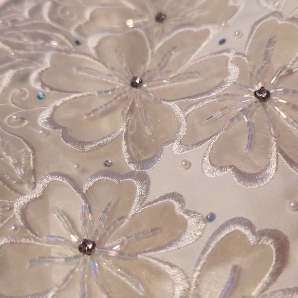 Nina Massini Dresses & Skirts - Beaded Floral Skirt 18